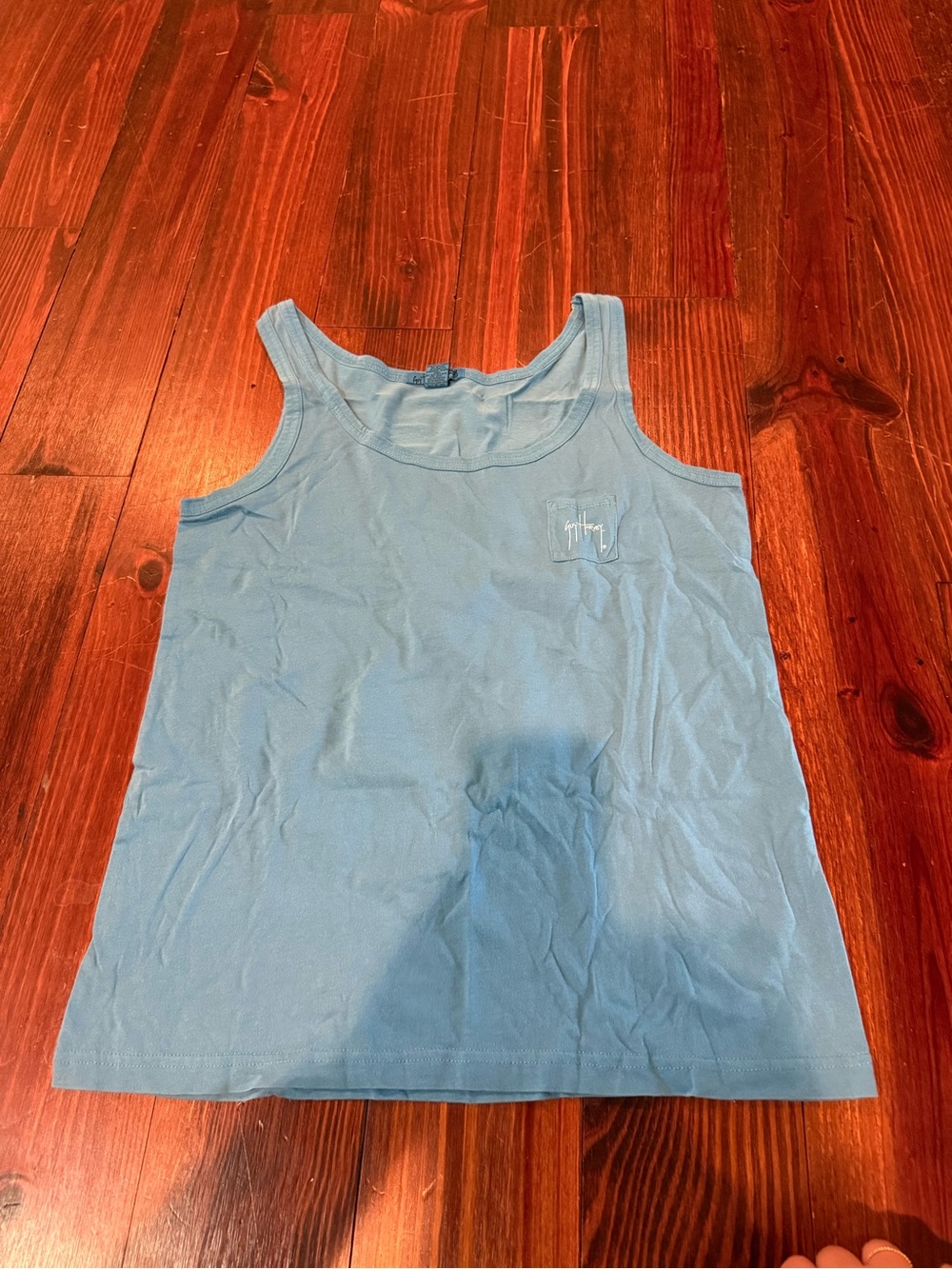 Blue Guy Harvey billfish graphic tank - Picture 3 of 3